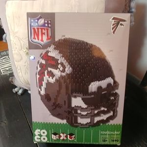 Final Price Atlanta Falcons Building Bricks Helmet